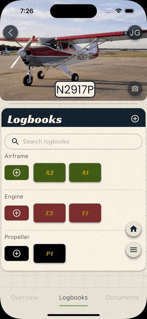 Full‑text logbook search