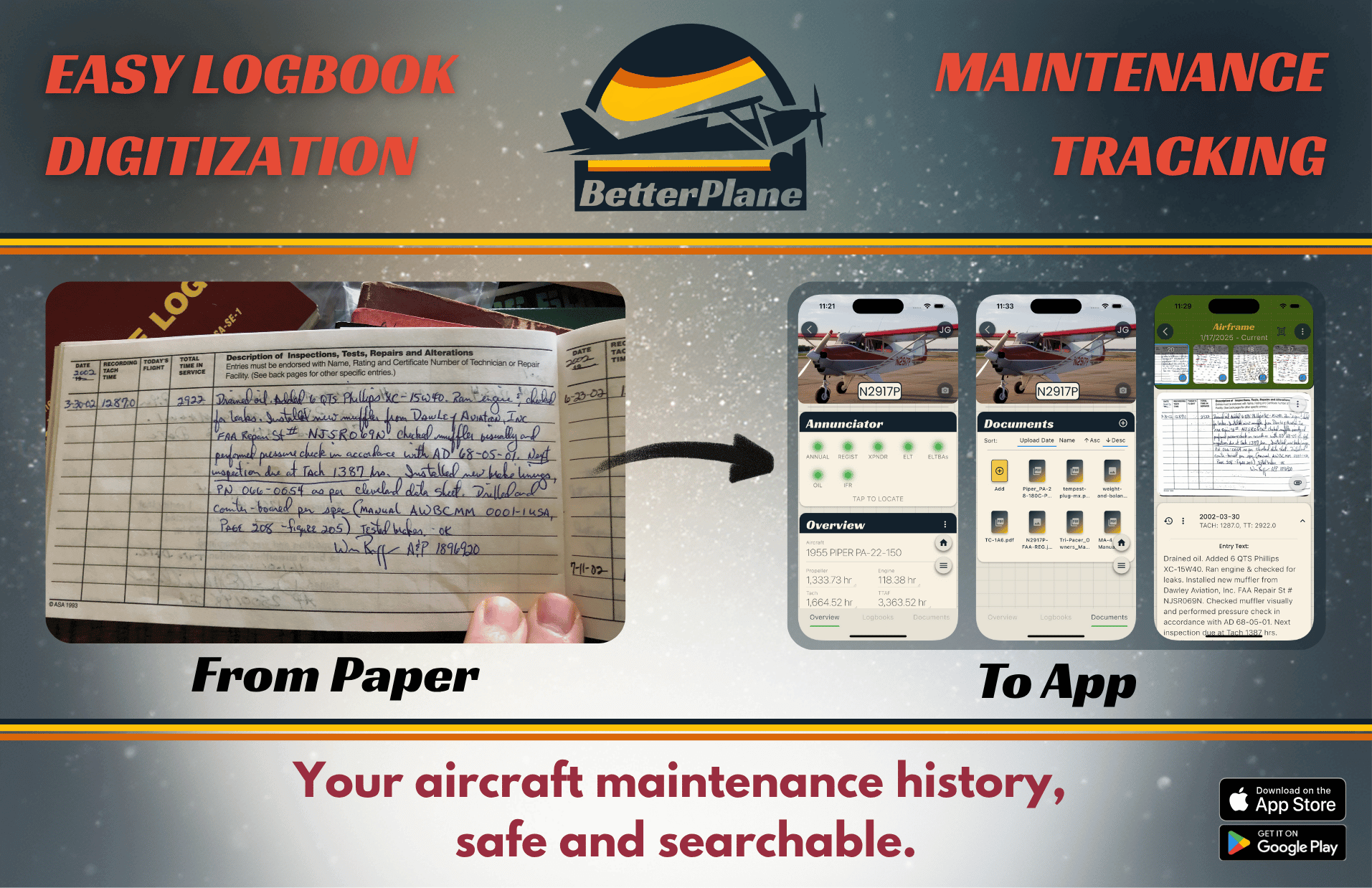 Mineola Wisener Airport Talk Flyer